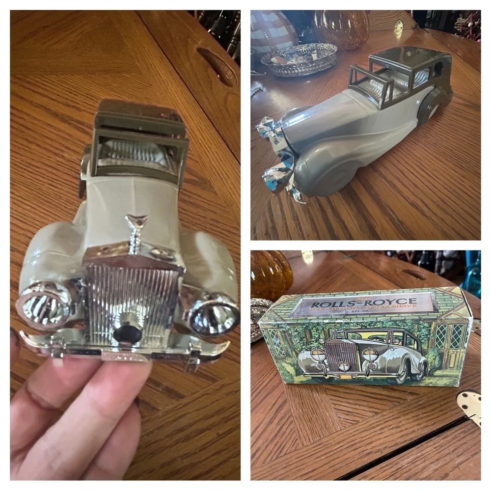Vintage Avon Rolls Royce Silver Ghost Deep Woods Tai Winds with Box